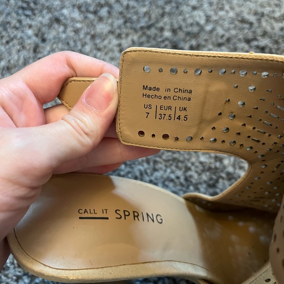 Call It Spring Wedges - Picture 2 of 2